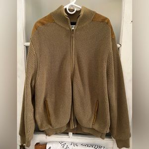 Men’s Orvis zip up sweater